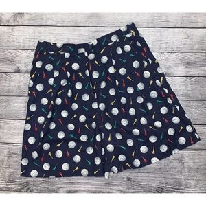 Vintage Print Golf Shorts | Womans